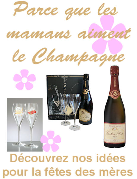 Quelques idées pour gater votre maman avec du champagne