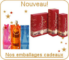 Emballage cadeau pour champagne