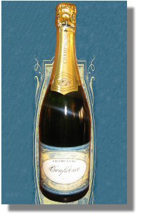Champagne confidence