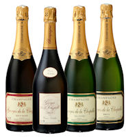 Bouteilles de champagne Georges de la Chapelle
