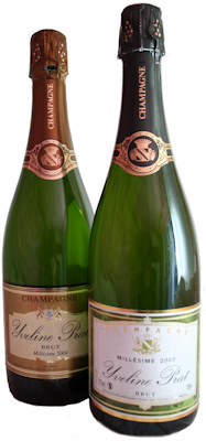 Bouteille de champagne Cuv&eacute;e Mill&eacute;sime