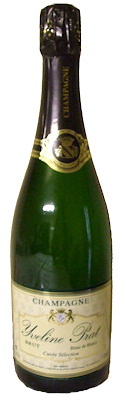 Bouteille de champagne Cuv&eacute;e S&eacute;lection
