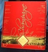 Coffret de champagne avec flute