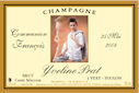 Etiquette personnalis&eacute;e champagne avec photo pour une communion