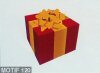 Cadeau de noel rouge