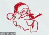 Pere noel rouge
