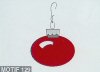 Boule de sapin rouge