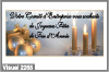 Boules de Noel et bougies bleues