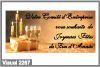 Flute bougies et cadeau