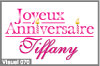 Joyeux anniversaire rose