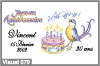 M�sange et gateau d'anniversaire