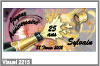Champagne fond �toiles