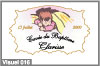 b�b� endormi fond rose - naissance
