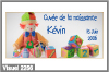 Clown et cubes