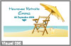 Chaise longue et plage