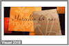 Fleurs sur papier orang�
