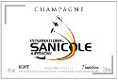 Etiquette personnalis&eacute;e champagne avec logo