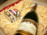 Coffret champagne et chocolat