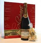 Coffret champagne et chocolats