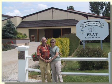 Yveline and  Alain Prat