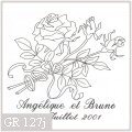 Bouquet de roses de la mari�e