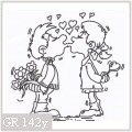Amoureux qui s embrassent
