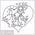 Petits chiens amoureux