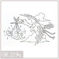 Cygogne et b�b� qui rigole