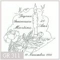 Rose et bougie