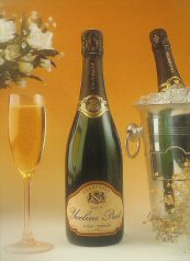 Bouteille et flute de Champagne