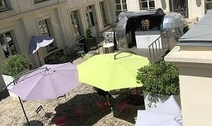 Le bar éphémère des champagnes de vigneron à Epernay 