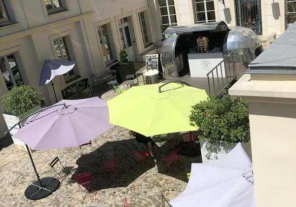 Bar éphémère été des vignerons Champagne Epernay