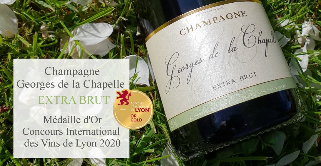 Champagne extra brut de producteur peu sucré