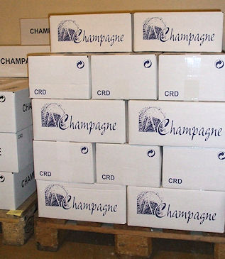Expedition de champagne