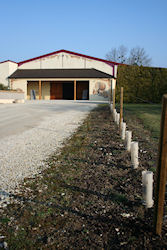 Suivi par un beau ciel bleu