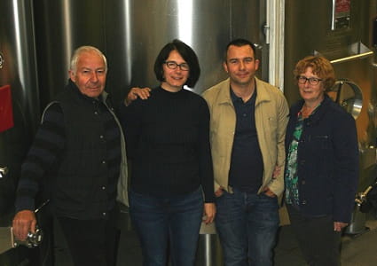 The Prat family, independant wine producers