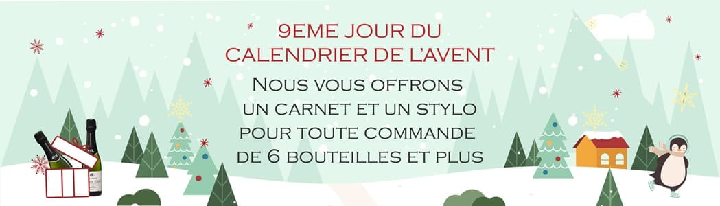 Promo Champagne de producteur pour Noel 
