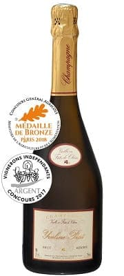 Champagne aged in oak barrels with vanilla flavours