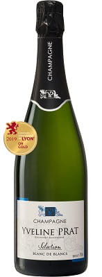 Champagne blanc de blancs refine and joyful for the aperitif at less than 20 €