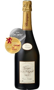 L82 personnalisé Champagne Argent Noël brut etiquette du flacon-cadeau idéal!