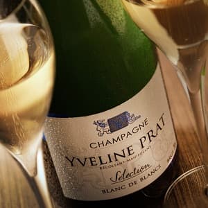 Champagne blanc de blancs de producteur