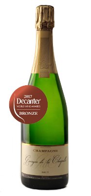 Champagne Georges de la Chapelle Brut medaille de bronze Decanter World Wine Awards