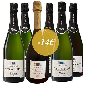 Champagne avec promotion sur le prix pour découvrir nos Champagnes de vigneron