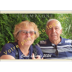 Cadeau client de fin d annee personnaliser du champagne