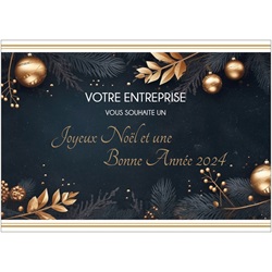 Champagne avec tiquette personnalise pour Noel