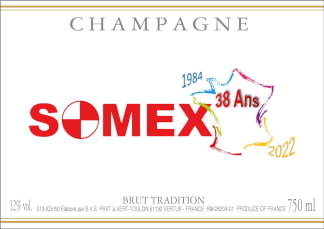 Personnaliser bouteille de champagne pour anniversaire entreprise