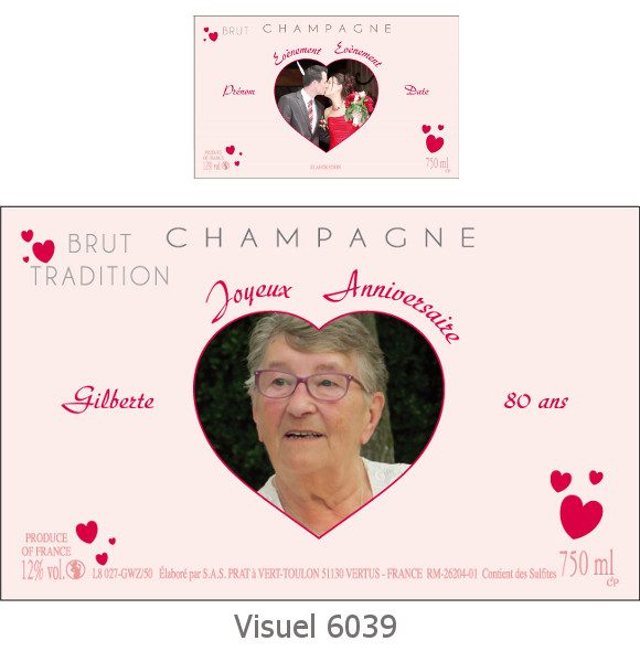 Etiquette De Champagne Personnalisee Pour Un Anniversaire Etiquette De Champagne Personnalisee Pour Un Anniversaire