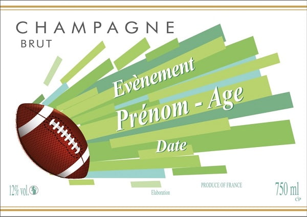 Etiquette De Champagne Personnalisee Pour Un Anniversaire Etiquette De Champagne Personnalisee Pour Un Anniversaire