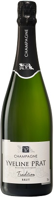 Bouteille de champagne brut Yveline Prat