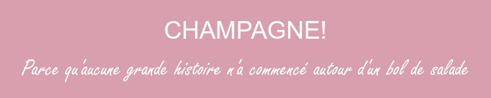 Champagne pour les amoureux